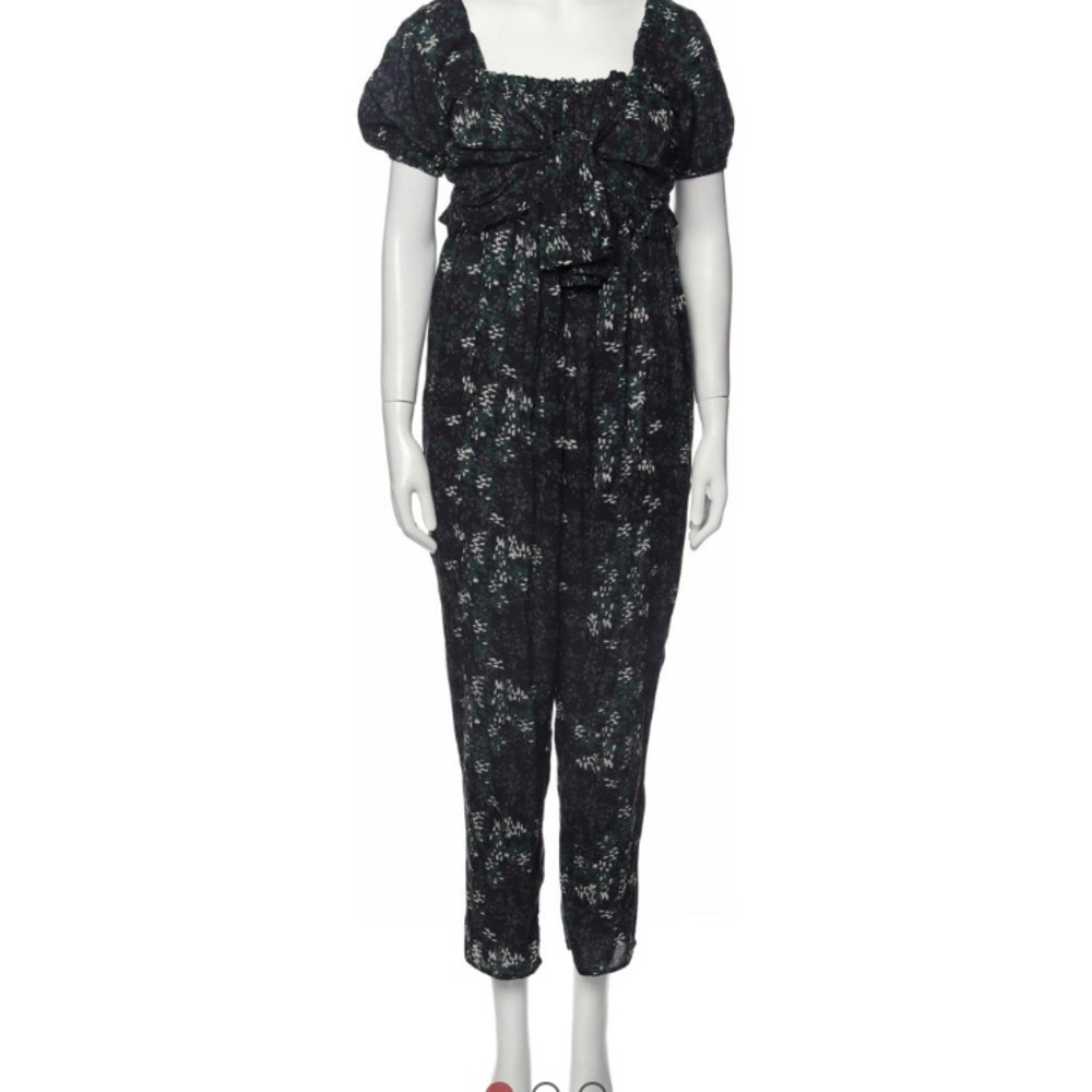 Apiece apart maternity jumpsuit- not same pattern as cover shot